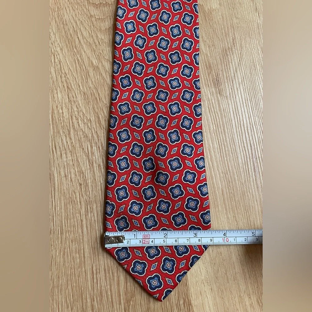 Bundle lot 2 men’s red blue silk ties Jos. A. Bank Joseph